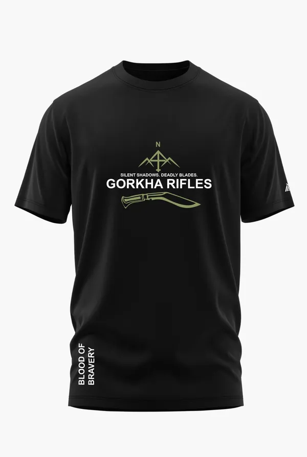 GORKHA_SILENT_SHADOWS_COTTON_T-SHIRT_-_Black,_XL
