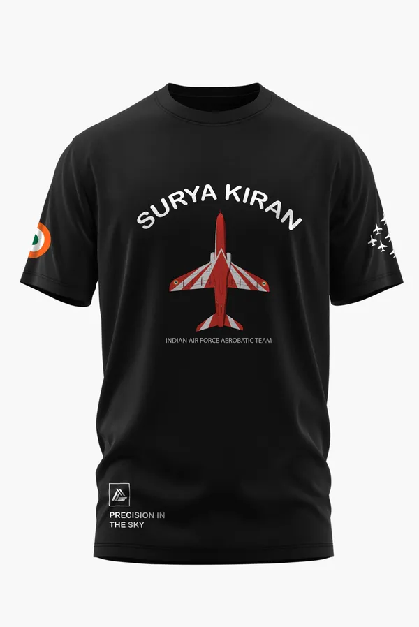 SURYA_KIRAN_AEROBATIC_TEAM_COTTON_T-SHIRT_-_Black,_XL