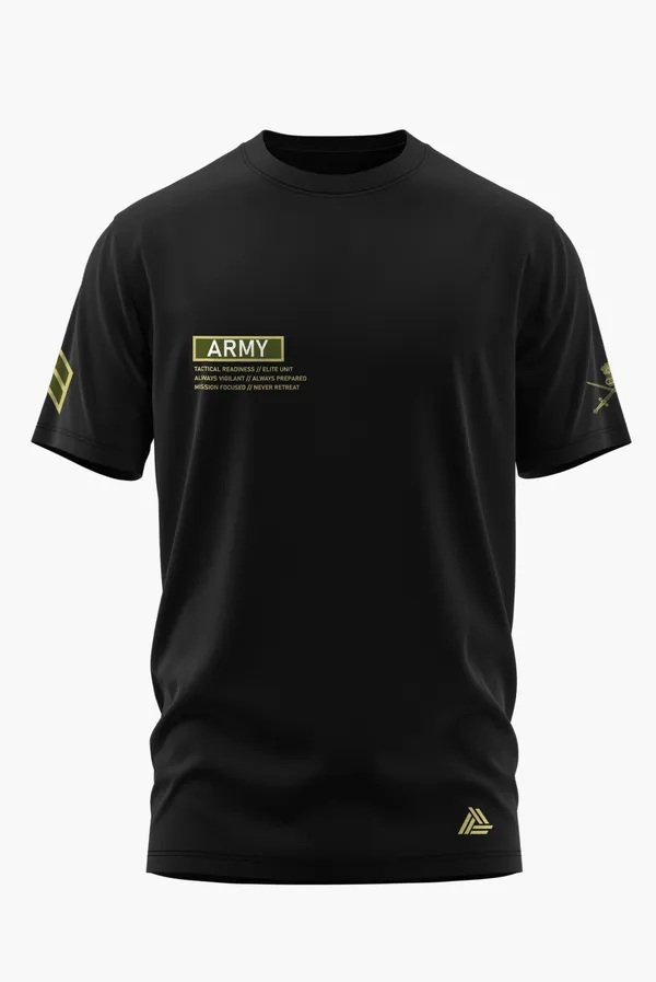 ARMY_ELITE_UNIT_COTTON_T-SHIRT_-_Black,_XL