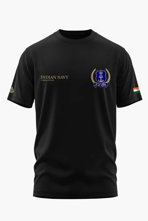 NAVAL_ELITE_CASUAL_COTTON_T-SHIRT_-_Black,_XXL