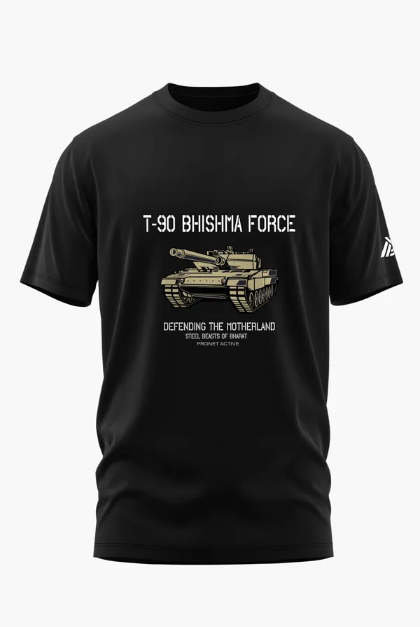 T-90_BHISHMA_FORCE_COTTON_T-SHIRT_-_Black,_XL