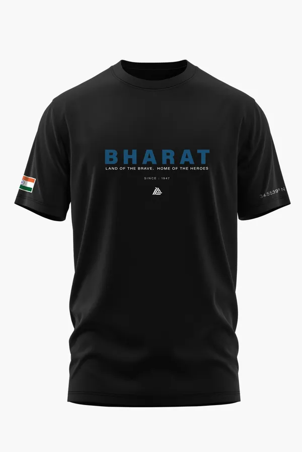 BHARAT_VALOUR_COTTON_T-SHIRT_-_Black,_XL