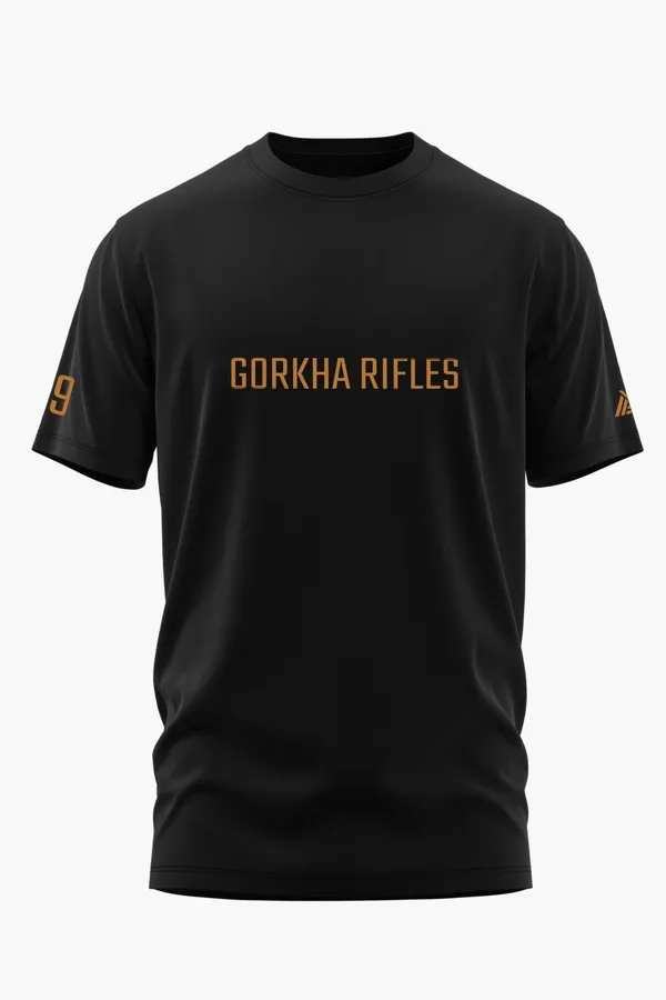 GORKHA_ELITE_COTTON_T-SHIRT_-_Black,_XL