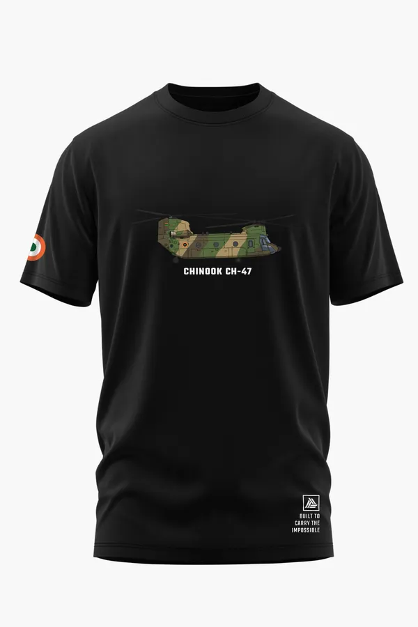 CHINOOK_LIFTMASTER_COTTON_T-SHIRT_-_Black,_XL