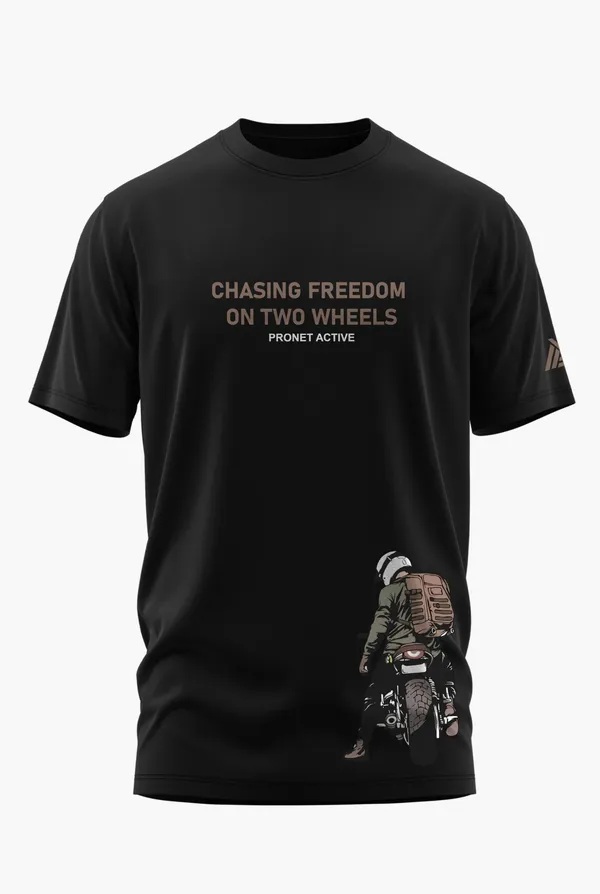 CHASING_FREEDOM_COTTON_T-SHIRT_-_Black,_XL