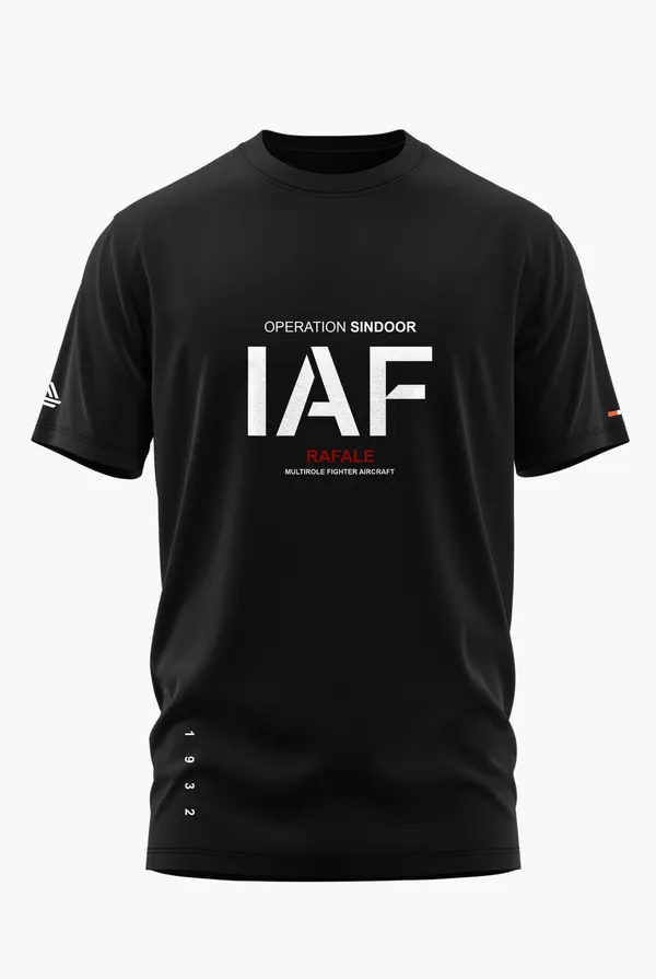 RAFALE_OP._SINDOOR_COTTON_T-SHIRT_-_Black,_XL