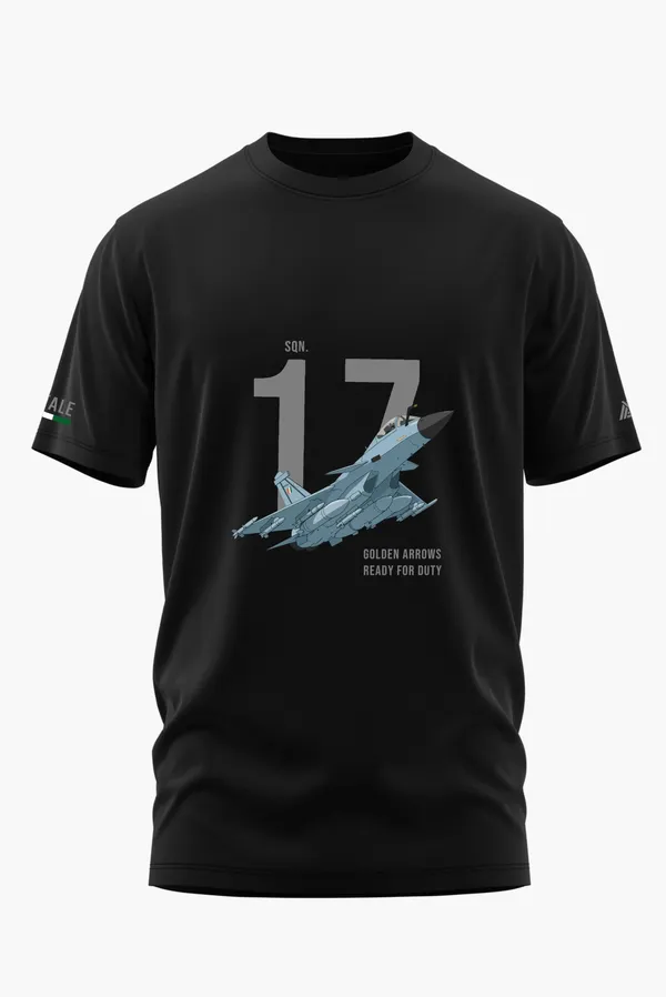 SQN._17_GOLDEN_ARROWS_COTTON_T-SHIRT_-_Black,_XL