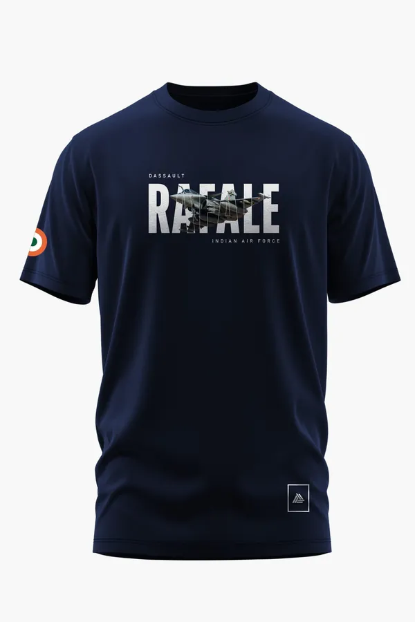 RAFALE_STRIKE_COTTON_T-SHIRT_-_Blue,_XXL