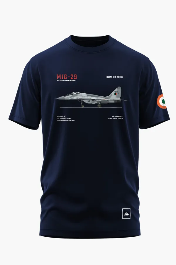 MIG-_29_LEGACY_COTTON_T-SHIRT_-_Blue,_XXL
