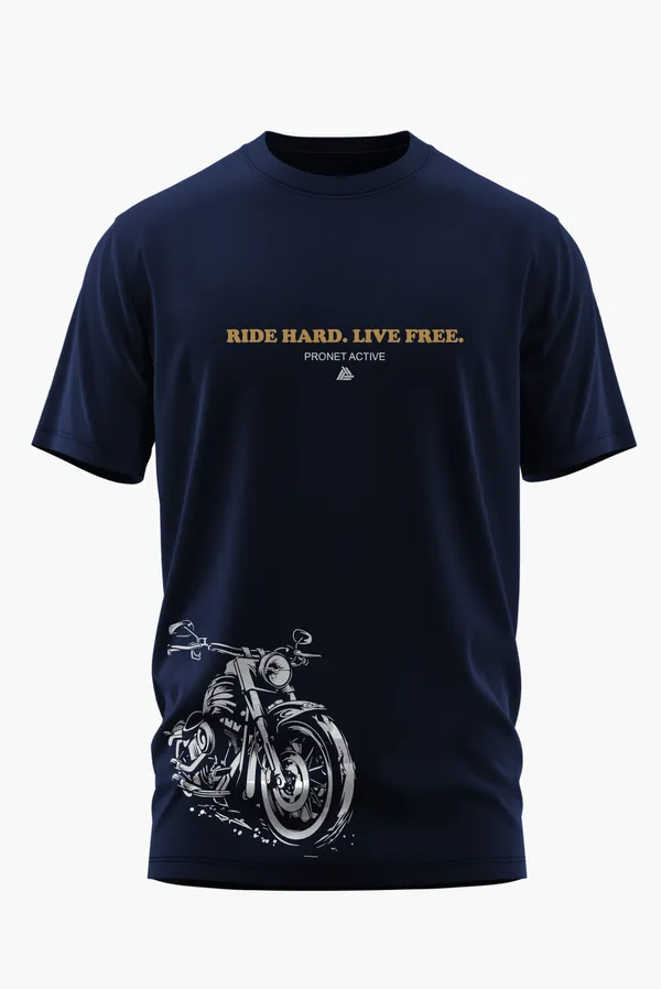 RIDE_HARD_LIVE_FREE_COTTON_T-SHIRT_-_Blue,_XL