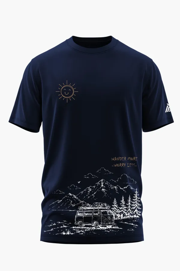 WANDER_MORE_WORRY_LESS_COTTON_T-SHIRT_-_Blue,_XXL