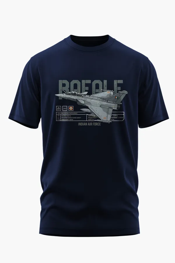 RAFALE_FORCE_COTTON_T-SHIRT_-_Blue,_XXL