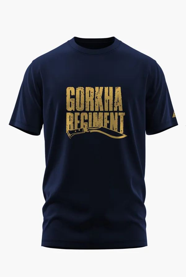 GORKHA_WARRIOR_COTTON_T-SHIRT_-_Blue,_XXL