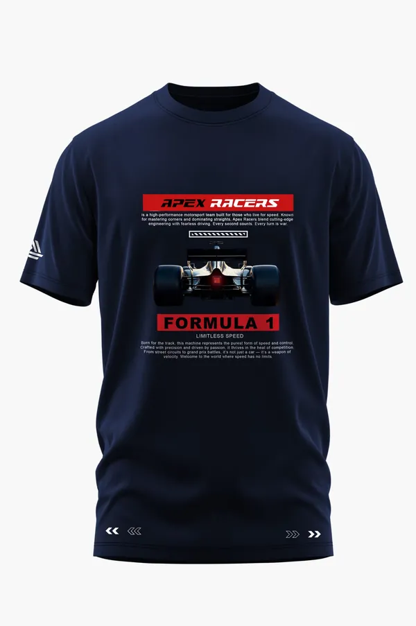 FORMULA_1_VELOCITY_COTTON_T-SHIRT_-_Blue,_XXL