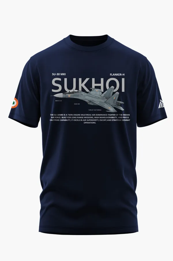 SU-30_MKI_ELITE_COTTON_T-SHIRT_-_Blue,_XXL