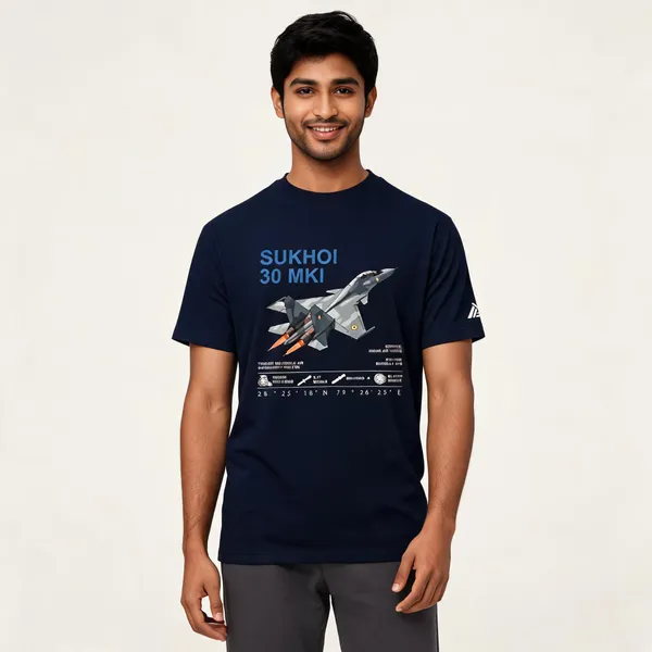 Blue_Cotton-Lycra_Regular_Fit_Round_Neck_T-Shirt_For_Men