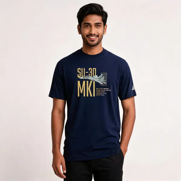 Blue_Cotton-Lycra_Regular_Fit_T-Shirt_For_Men