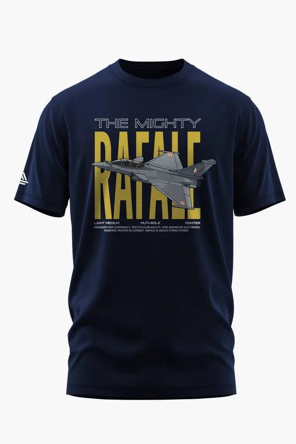 THE_MIGHTY_RAFALE_COTTON_T-SHIRT_-_Blue,_XXL