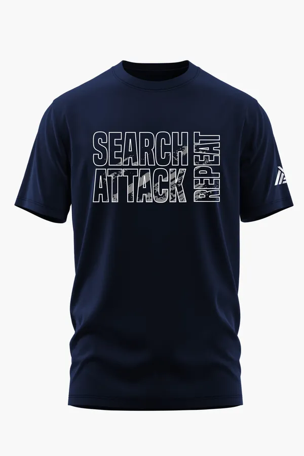 COMBAT_REPEAT_COTTON_T-SHIRT_-_Blue,_XXL