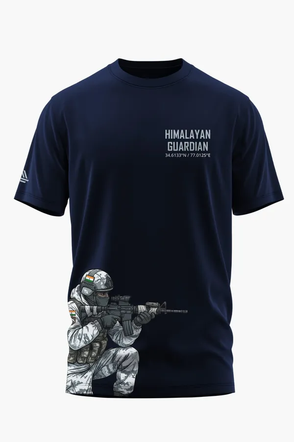 HIMALAYAN_GUARDIAN_COTTON_T-SHIRT_-_Blue,_XXL