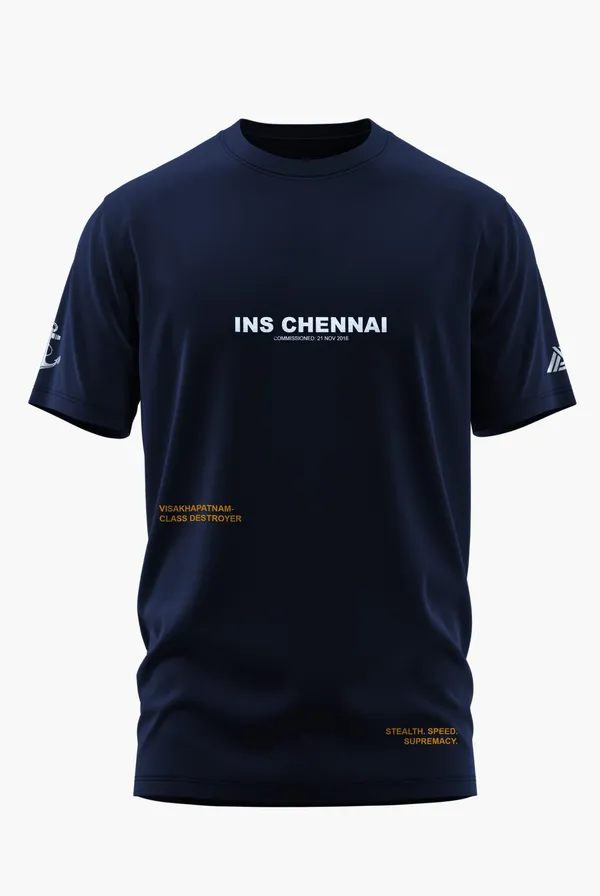 WARSHIP_INS_CHENNAI_COTTON_T-SHIRT_-_Blue,_XL
