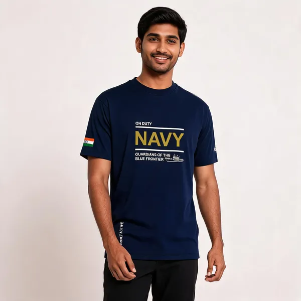 Blue_Cotton_Regular_Fit_On_Duty_Navy_T-Shirt_For_Men