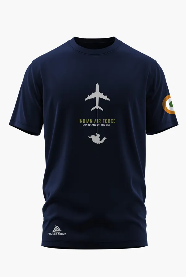 IAF_COMBAT_DROP_COTTON_T-SHIRT_-_Blue,_XL