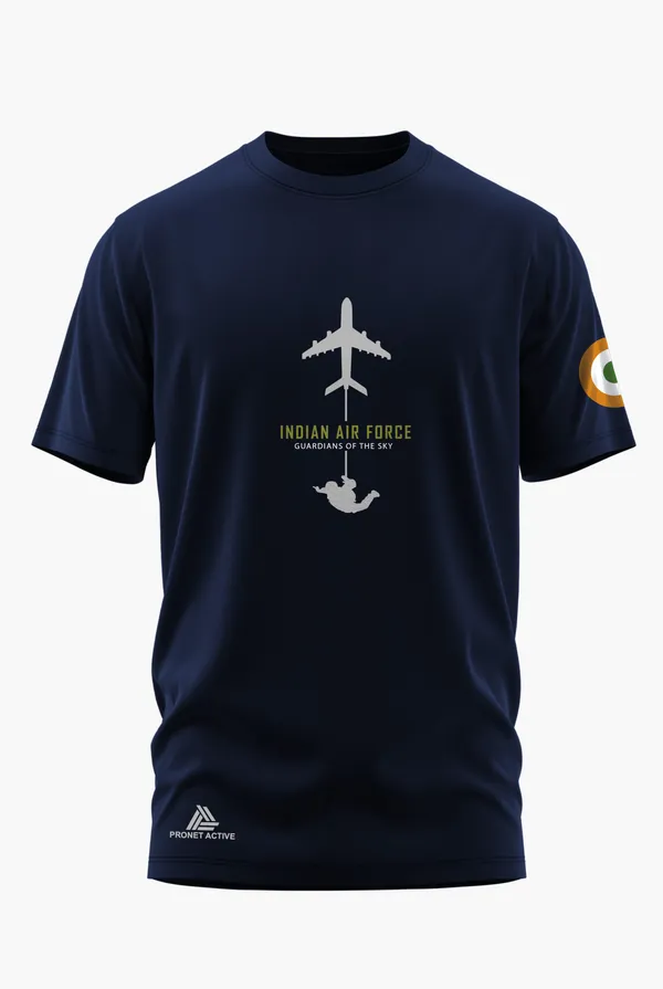 IAF_COMBAT_DROP_COTTON_T-SHIRT_-_Blue,_XL