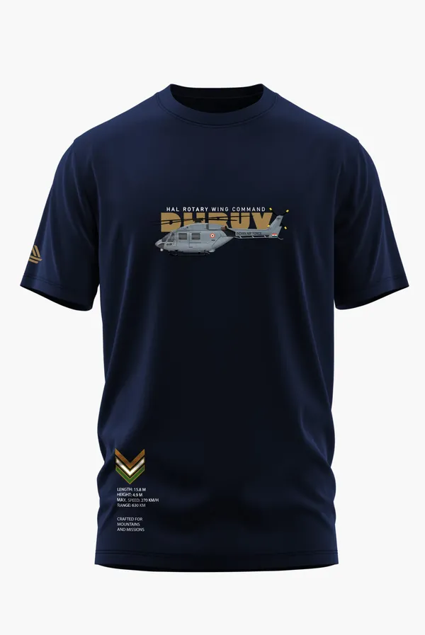 DHRUV_CRAFTED_FOR_MISSIONS_COTTON_T-SHIRT_-_Blue,_XL