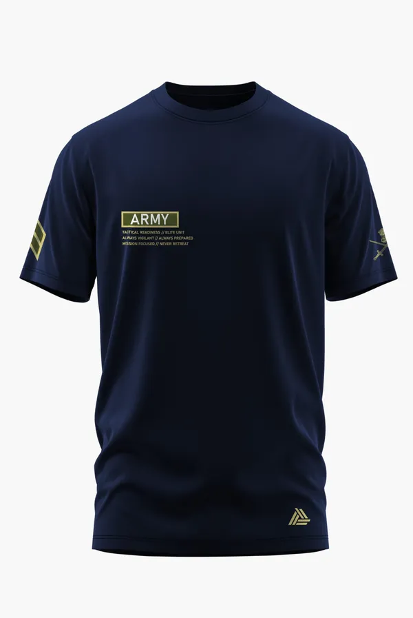 ARMY_ELITE_UNIT_COTTON_T-SHIRT_-_Blue,_XL