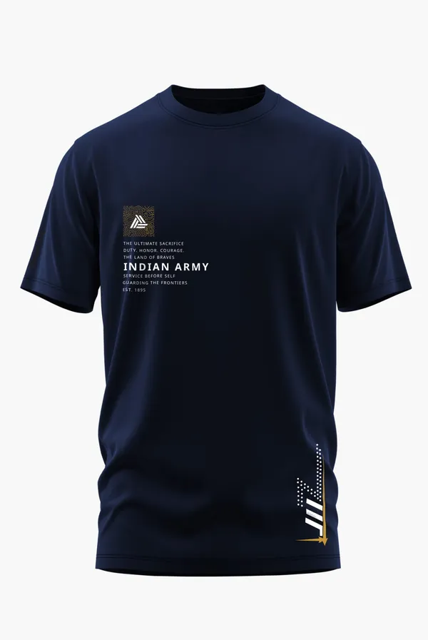 INDIAN_ARMY_FRONTIER_GUARD_COTTON_T-SHIRT_-_Blue,_XL
