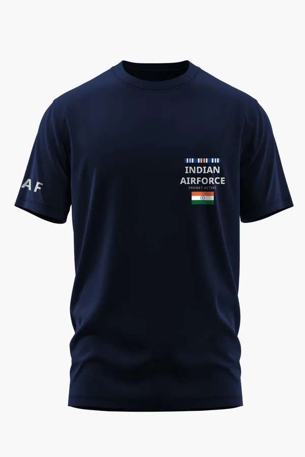 INDIAN_AIRFORCE_HONOR_BADGE_COTTON_T-SHIRT_-_Blue,_XL