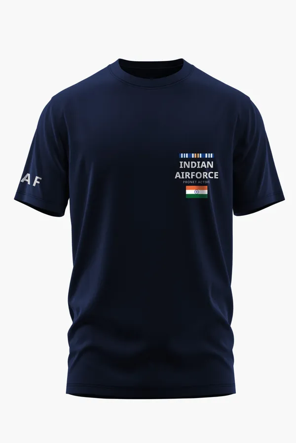 INDIAN_AIRFORCE_HONOR_BADGE_COTTON_T-SHIRT_-_Blue,_XL
