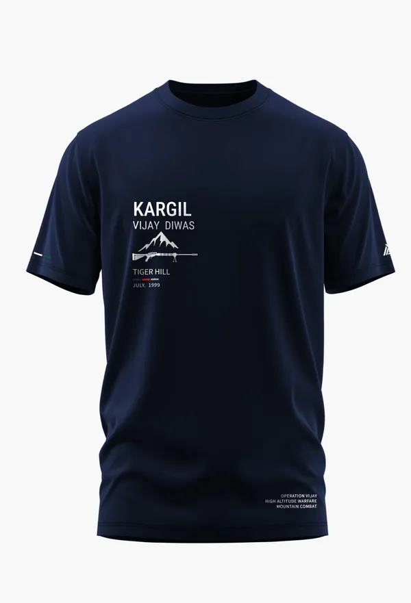 KARGIL_TIGER_HILL_COTTON_T-SHIRT_-_Blue,_XL