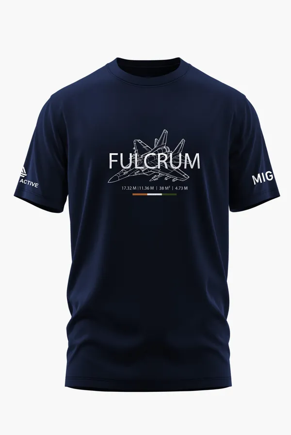 FULCRUM_MiG-29_EDITION_COTTON_T-SHIRT_-_Blue,_XL