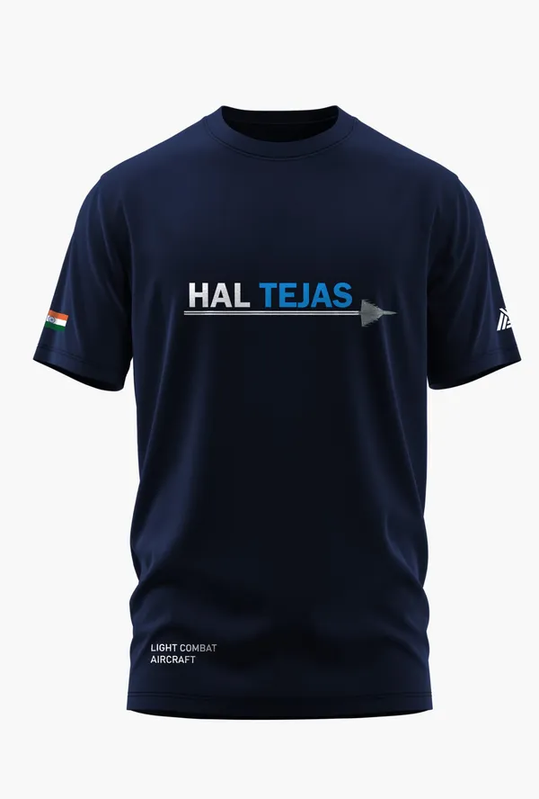 HAL_TEJAS_LEGEND_COTTON_T-SHIRT_-_Blue,_XL
