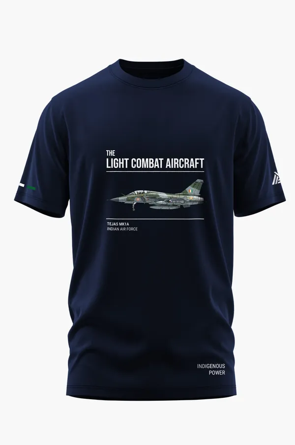 TEJAS_MK1A_COTTON_T-SHIRT_-_Blue,_XL