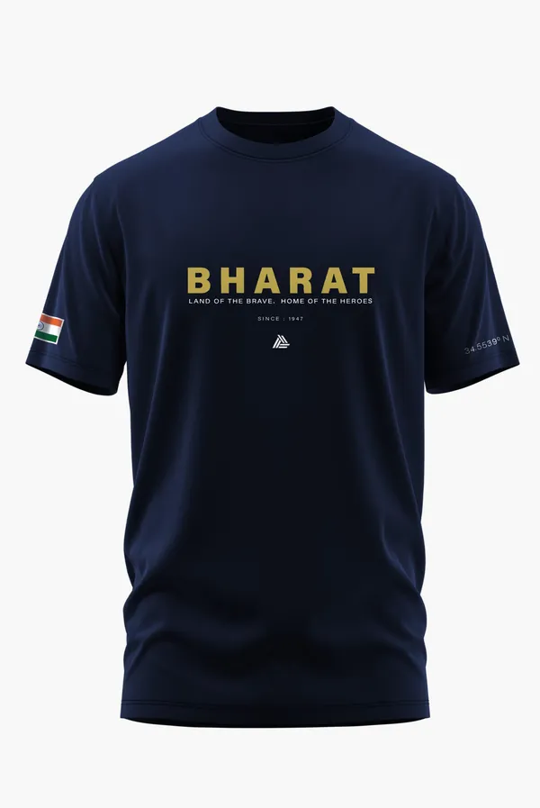 BHARAT_VALOUR_COTTON_T-SHIRT_-_Blue,_XL