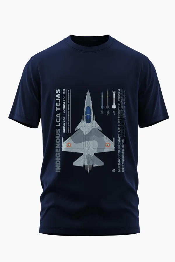 TEJAS_LIGHT_COMBAT_LEGEND_COTTON_T-SHIRT_-_Blue,_XL