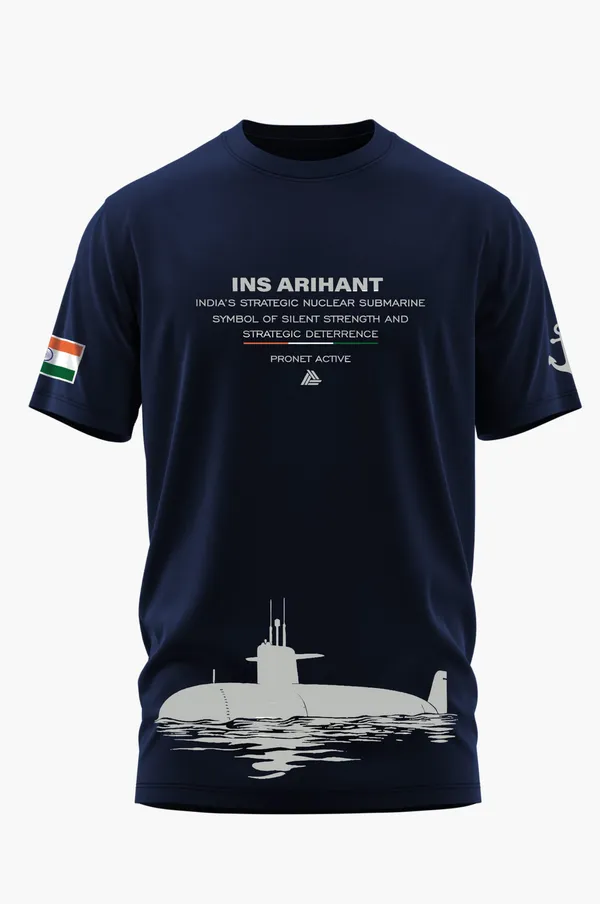 ARIHANT_SILENT_FORCE_COTTON_T-SHIRT_-_Blue,_XL