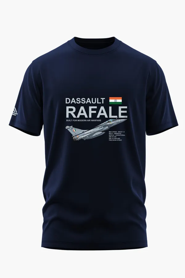 RAFALE_MACH_POWER_COTTON_T-SHIRT_-_Blue,_XL