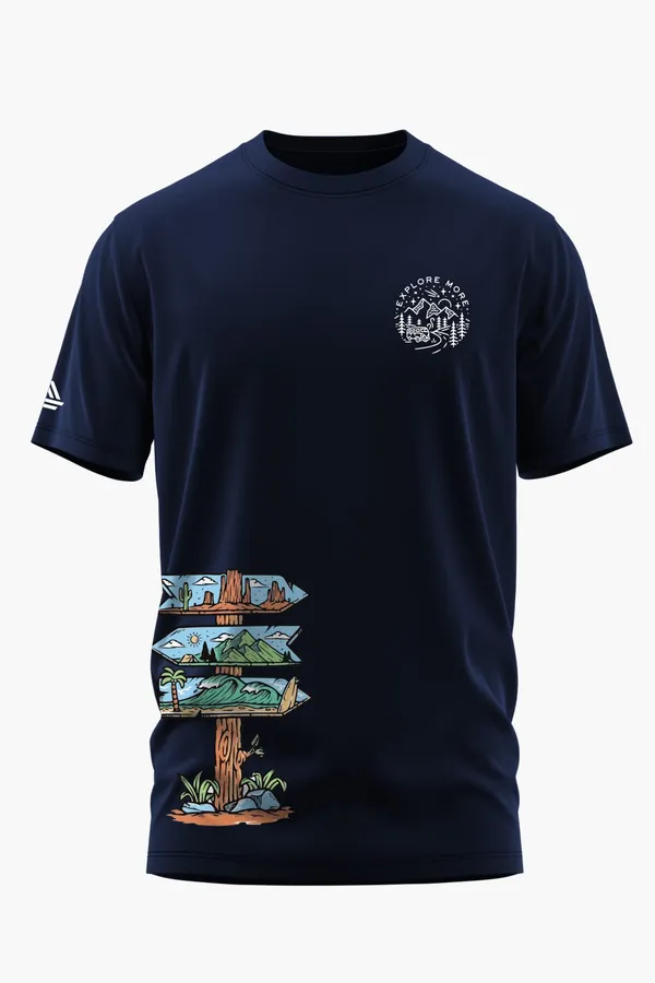 CHOOSE_YOUR_ADVENTURE_COTTON_T-SHIRT_-_Blue,_XXL