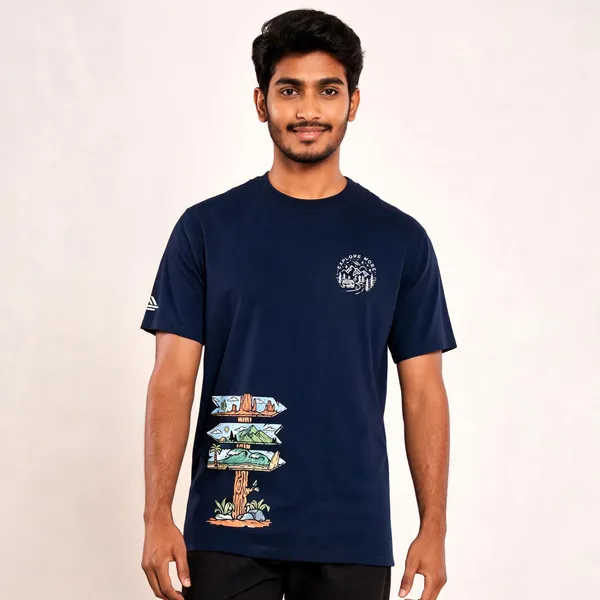 Blue_Cotton_Regular_Fit_Choose_Your_Adventure_T-Shirt_For_Men