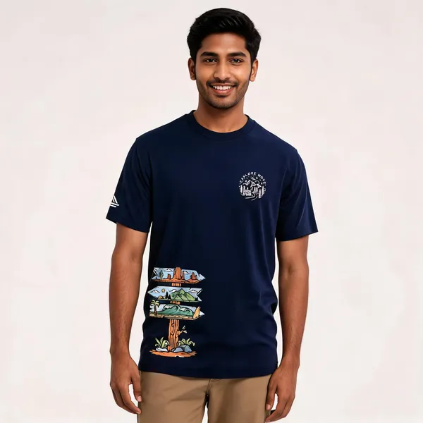 Blue_Cotton_Regular_Fit_Choose_Your_Adventure_T-Shirt_For_Men