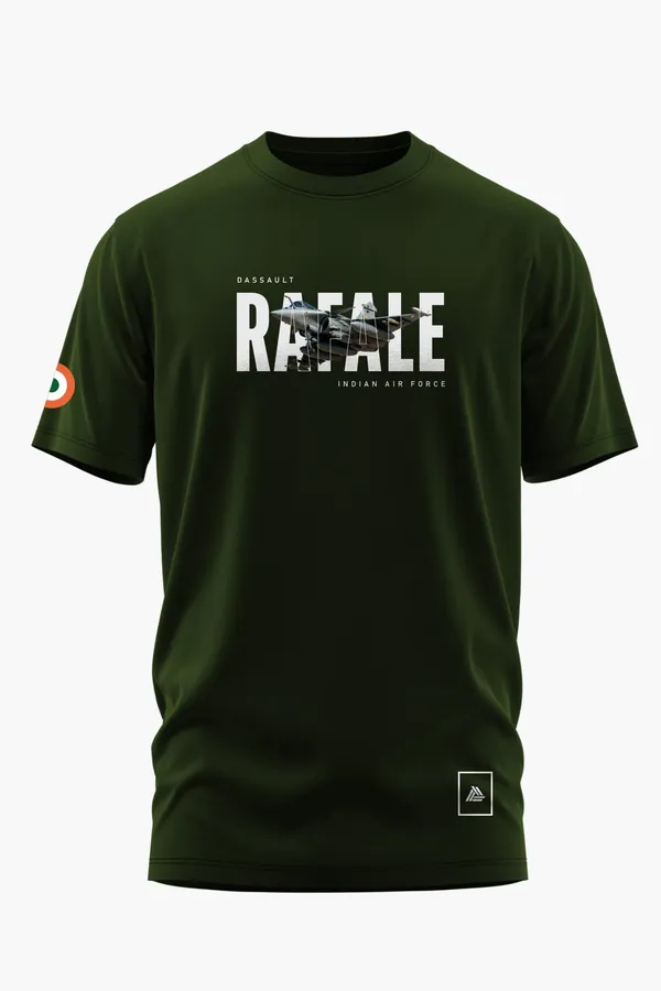 RAFALE_STRIKE_COTTON_T-SHIRT_-_Olive,_XXL