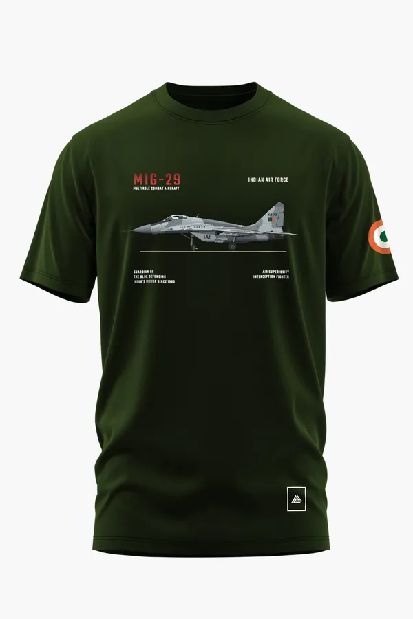 MIG-_29_LEGACY_COTTON_T-SHIRT_-_Olive,_XXL