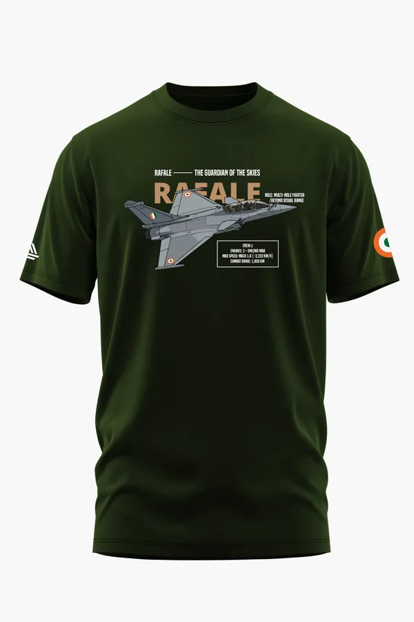 RAFALE_GUARDIAN_COTTON_T-SHIRT_-_Olive,_XXL
