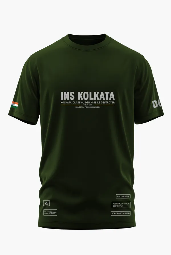 INS_KOLKATA_COTTON_T-SHIRT_-_Olive,_XL