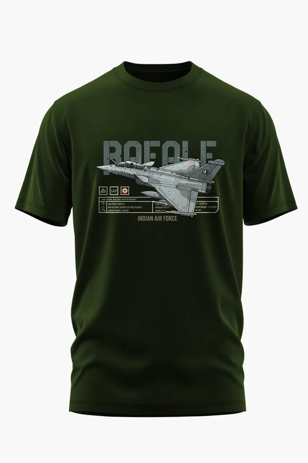 RAFALE_FORCE_COTTON_T-SHIRT_-_Olive,_XXL