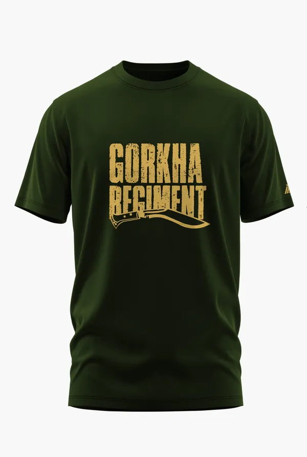 GORKHA_WARRIOR_COTTON_T-SHIRT_-_Olive,_XXL
